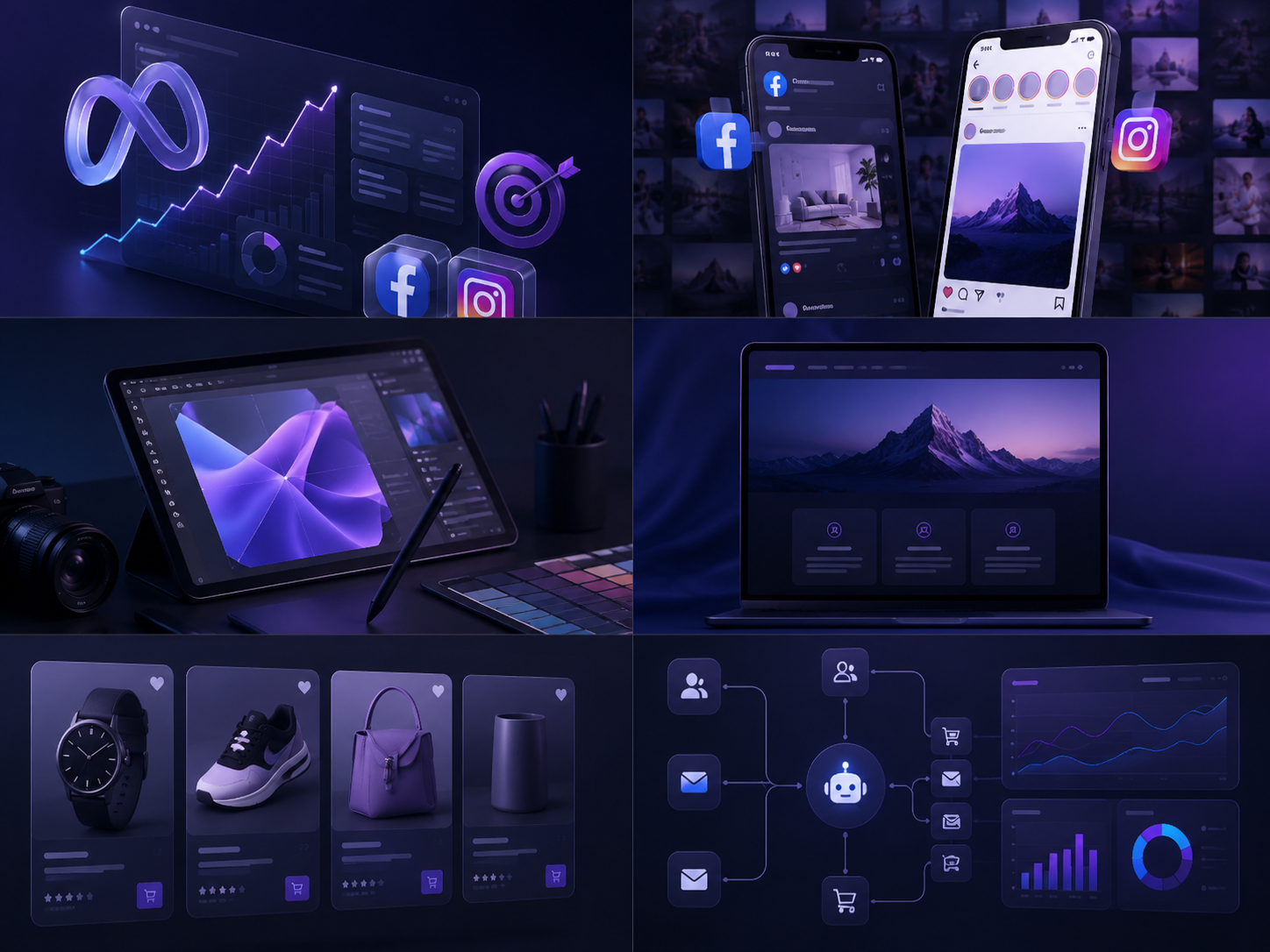 Conceptual creative design visual